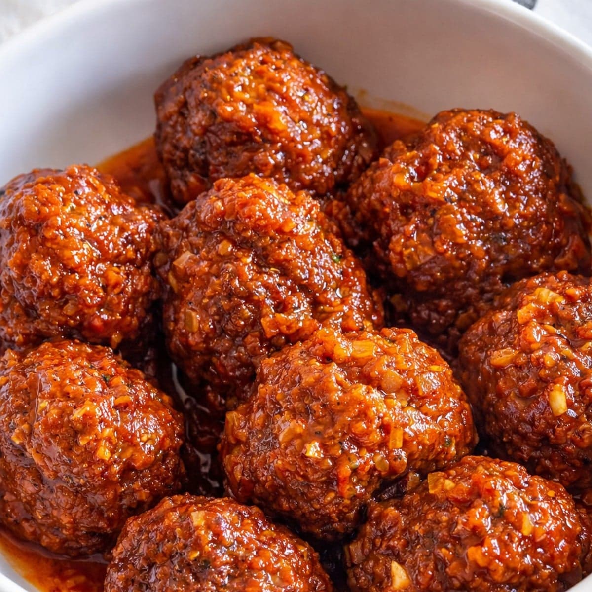Boulettes de poisson sauté à la tomate ail et oignons,