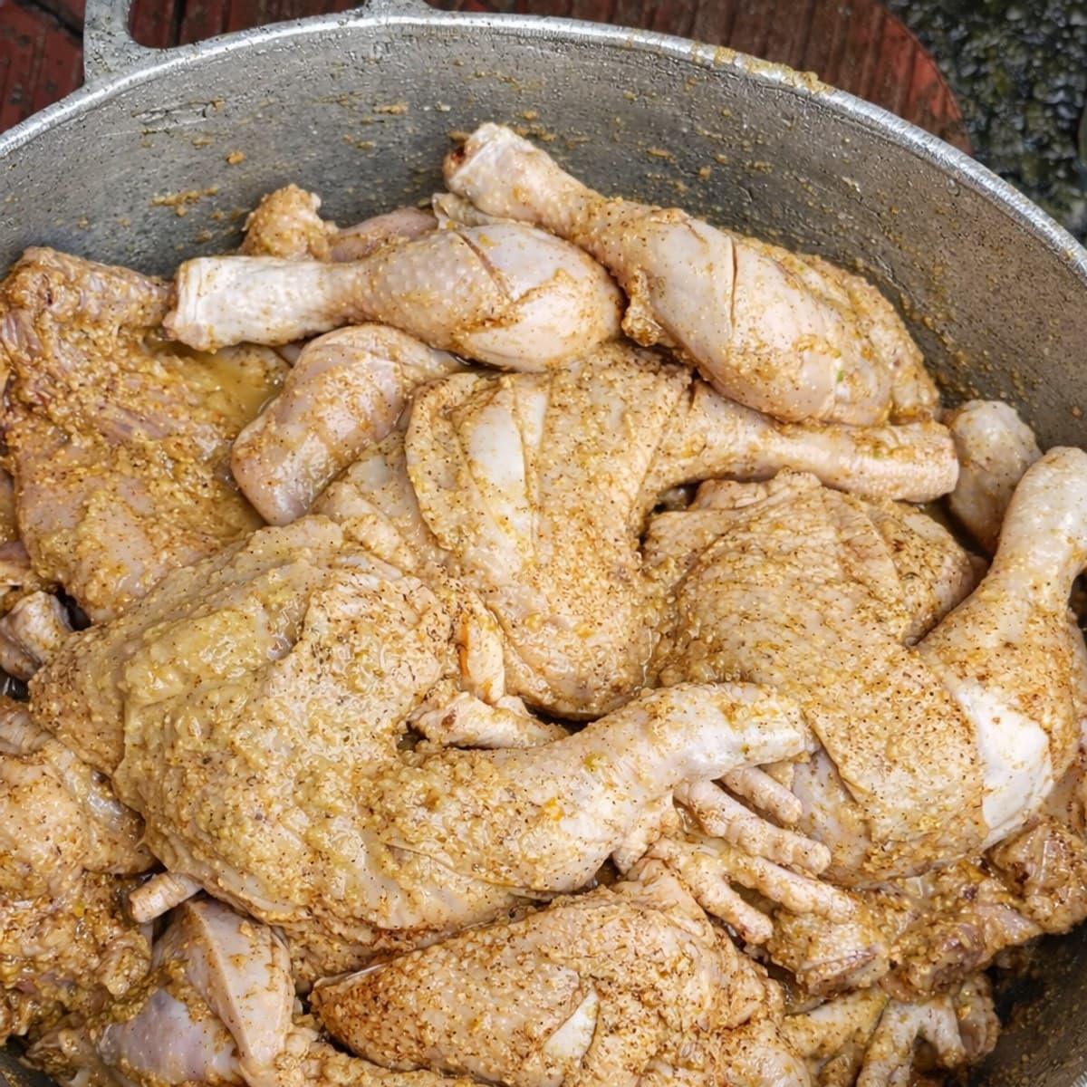 Poulet mariné : recette savoureuse