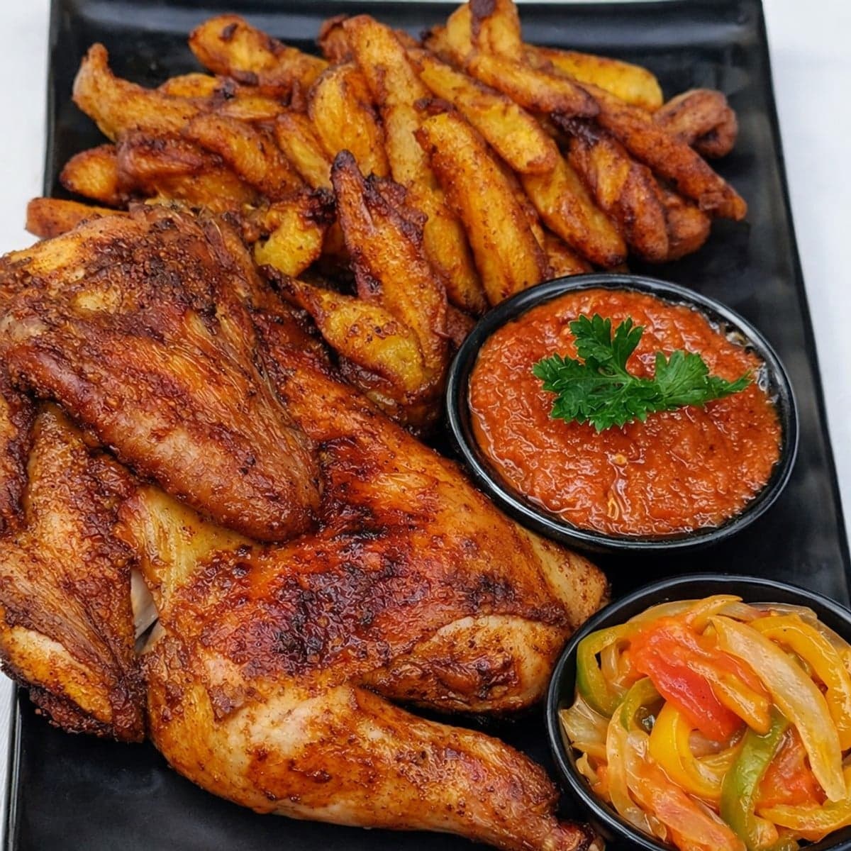 Délicieux poulet braisé