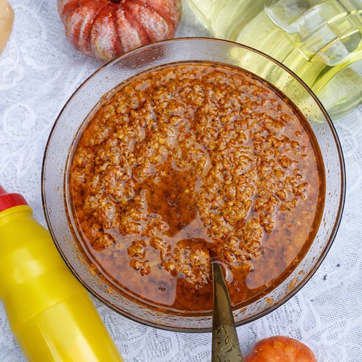 Pâte de piment à la sardine : recette condiment