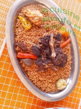 Riz gras au gingembre