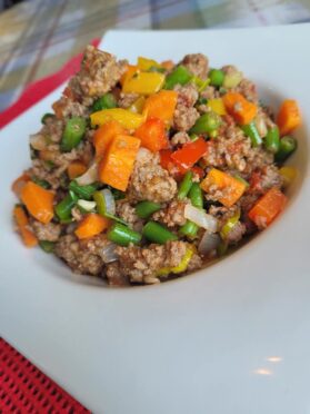 De la viande hachée aux légumes