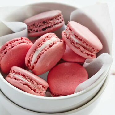 Des macarons faits maison