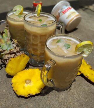 Jus de baobab à l’ananas et au lait caillé