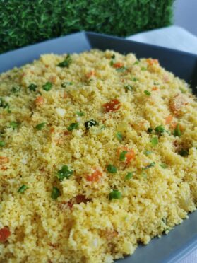 Du bon couscous coloré fait maison