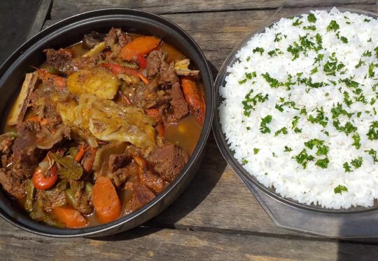 Sauce légumes au boeuf