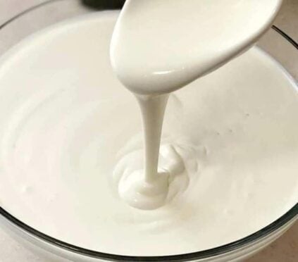 Yaourt naturel ou lait caillé