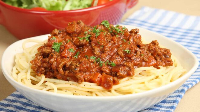 Pour réussir une sauce bolognaise, suivez ces étapes