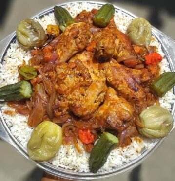 Riz soumara ou soumara lafri au poulet