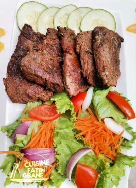 Steak de bœuf grillé & salade fraîche : un duo irrésistible !