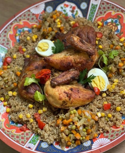 Riz Cantonais à la Sénégalaise