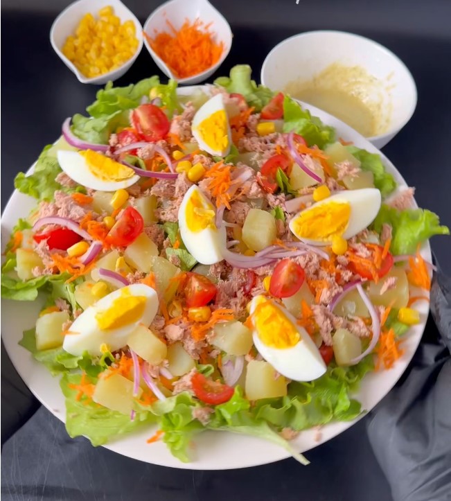 🥗🐟 Salade Gourmande au Thon et Pommes de Terre 🥔